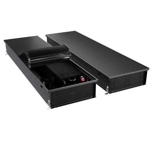Конвектор внутрипольный Royal Thermo ATRIUM TURBO-150/400/800-DG-U-BL