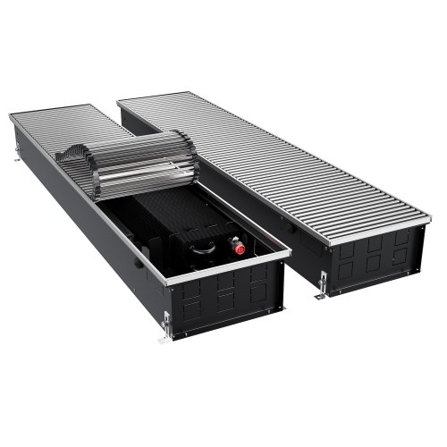 Конвектор внутрипольный Royal Thermo ATRIUM TURBO-150/300/2900-DG-U-NA