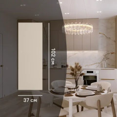 Фальшпанель для кухонного шкафа Онега Кашемир 37x102 см KONSENSA ЛДСП цвет бежевый