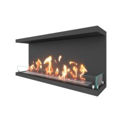 Биокамин фронтальный SteelHeat Leader 1200 (Стекло)