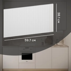 Фасад для кухонного шкафа Висла 59.7x38.1 см KONSENSA МДФ цвет белый