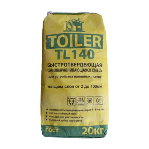 Наливной пол Toiler TL140, 20 кг