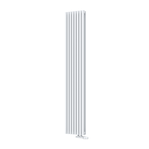 Радиатор КЗТО QUADRUM 30 V 2- 1750-8 UT RAL1T104S9016 (белый муар)