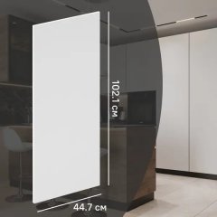 Фасад кухонного шкафа София 44.7x102.1 см KONSENSA ЛДСП цвет белый