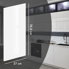 Фальшпанель для кухонного шкафа Аша 37x76.8 см KONSENSA ДСП цвет белый