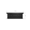 Конвектор внутрипольный Royal Thermo ATRIUM-110/300/2600-DG-U-LB