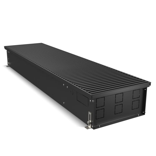Конвектор внутрипольный Royal Thermo ATRIUM TURBO-150/300/1400-DG-U-BL