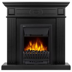 Портал Firelight Bianco Classic черная эмаль