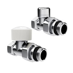 Набор термостатический прямой Royal Thermo Design 1/2М30х1,5 (Хром)