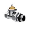 Набор термостатический прямой Royal Thermo Design 1/2М30х1,5 (Хром)