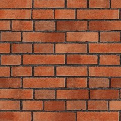 Пленка самоклеящаяся Кирпич 0.45x8 м цвет красный 100 мкр