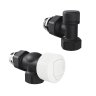 Набор термостатический осевой Royal Thermo Design 1/2М30х1,5 (Черный)