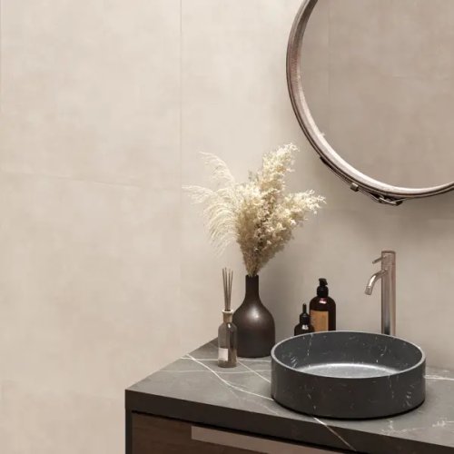 Глазурованный керамогранит Alma Ceramica Urban Home 60x60 см 1.8 м² матовый цвет бежевый