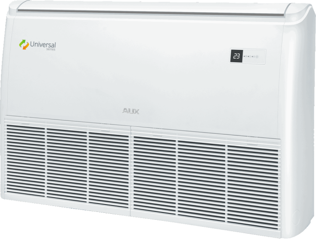 Напольно-потолочный кондиционер AUX ALCF-H48/5DR2A + AL-H48/5DR2A(U), белый