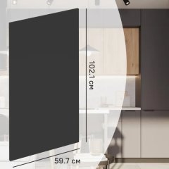 Фасад кухонного шкафа София 59.7x102.1 см KONSENSA ЛДСП цвет серый