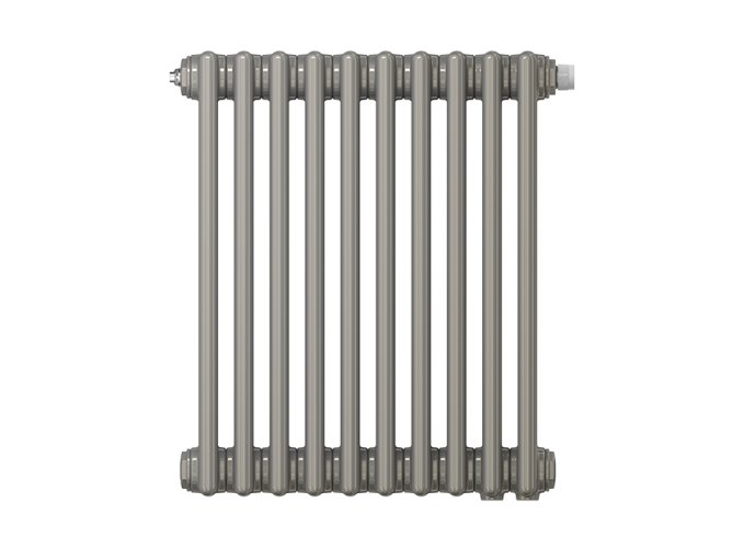 Радиатор трубчатый Zehnder Charleston Retrofit 3057, 18 сек.1/2 ниж.подк. 0325 TL (кроншт.в компл)