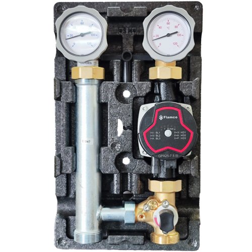 Насосная группа MeiFlow TOP S MC DN25 с насосом Flamco HE-P 25-7.5