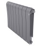 Радиатор биметаллический Royal Thermo Infinity 500 Silver Satin VR80 - 8 секц.