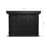 Конвектор внутрипольный Royal Thermo ATRIUM TURBO-190/250/2700-DG-U-BL