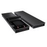 Конвектор внутрипольный Royal Thermo ATRIUM TURBO-90/400/1300-DG-U-BL