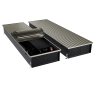 Конвектор внутрипольный Royal Thermo ATRIUM TURBO-150/400/2600-DG-U-LB