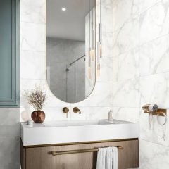 Настенная плитка Alma Ceramica Onice Art 04 30x60 см 1.98 м² матовая цвет белый