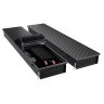 Конвектор внутрипольный Royal Thermo ATRIUM TURBO-110/300/1400-DG-U-BL