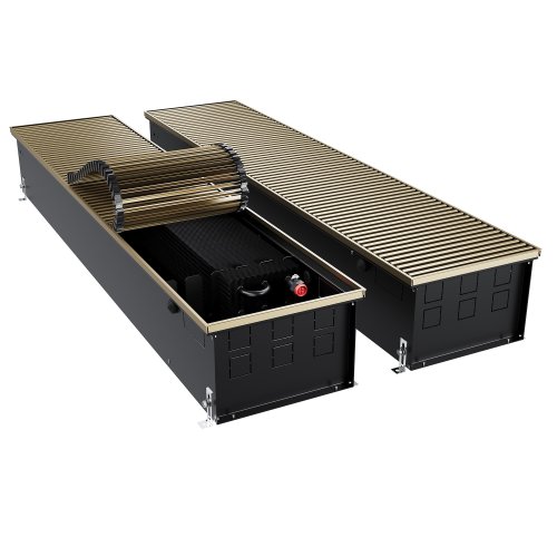 Конвектор внутрипольный Royal Thermo ATRIUM TURBO-190/300/2400-DG-U-AU