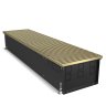Конвектор внутрипольный Royal Thermo ATRIUM TURBO-190/300/2400-DG-U-AU