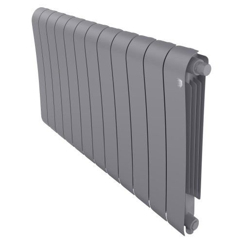 Радиатор биметаллический Royal Thermo Infinity 500 Silver Satin VR80 - 12 секц.