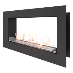 Биокамин сквозной SteelHeat GRAND 1100 (Стекло)
