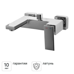 Смеситель для ванны KONSENSA Прато однорычажный цвет хром