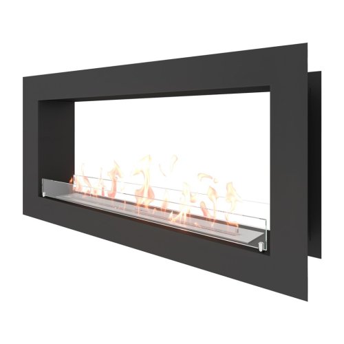Биокамин сквозной SteelHeat GRAND 1300 (Стекло)