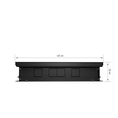 Конвектор внутрипольный Royal Thermo ATRIUM TURBO-90/400/1700-DG-U-NA