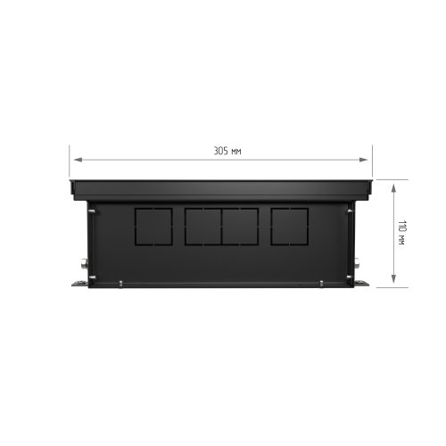 Конвектор внутрипольный Royal Thermo ATRIUM TURBO-110/300/900-DG-U-DB