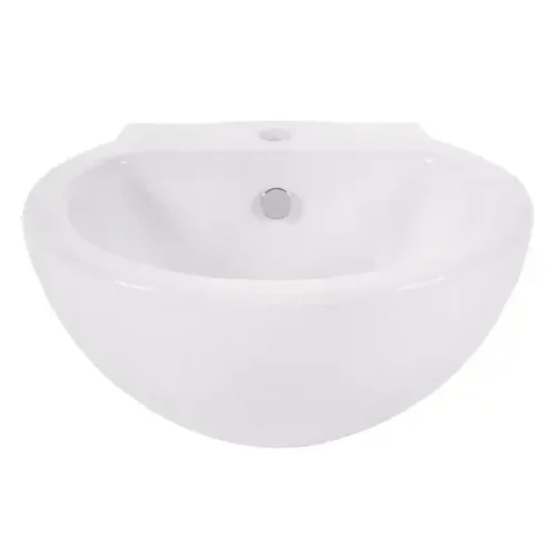 Раковина Sanita Luxe Art, фарфор, 48 см, цвет белый