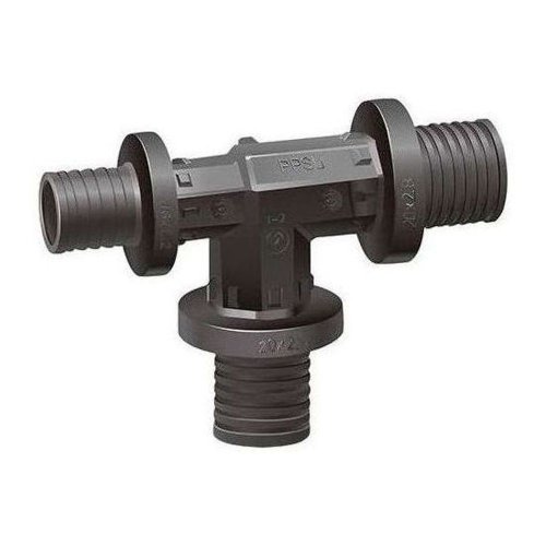 Тройник VARMEGA Slide-fit переходной, 32×32×25, аксиальный, PPSU, VM50526