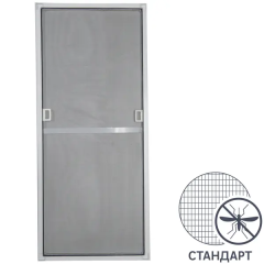 Москитная сетка белая 120x46 см к окну ПВХ 130x100 см