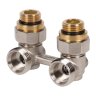 Узел нижнего подключения Royal Thermo угловой ½х3/4EK