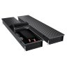 Конвектор внутрипольный Royal Thermo ATRIUM TURBO-110/300/2900-DG-U-BL