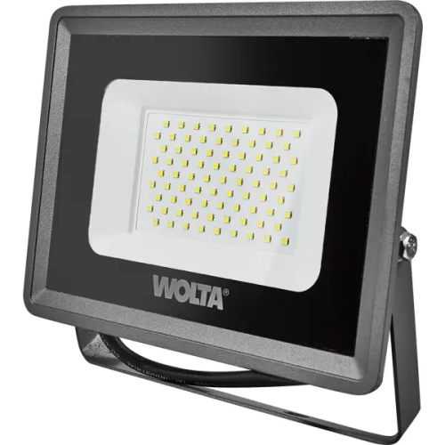 Прожектор светодиодный уличный Wolta WFL-70W/08 70 Вт 5700К IP65 нейтральный белый свет