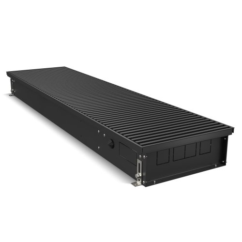 Конвектор внутрипольный Royal Thermo ATRIUM TURBO-110/300/1200-DG-U-BL