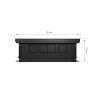 Конвектор внутрипольный Royal Thermo ATRIUM TURBO-110/300/2500-DG-U-LB
