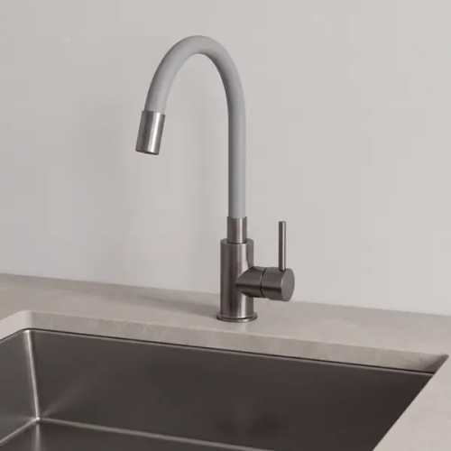 Смеситель для кухни Esko Coralli CR519GTOTAL общая высота 40 см цвет графит