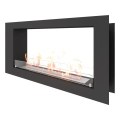 Биокамин сквозной SteelHeat LONG 1100 (Стекло)