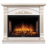 Портал Firelight Barocco 30 шпон белый дуб с золотой патиной