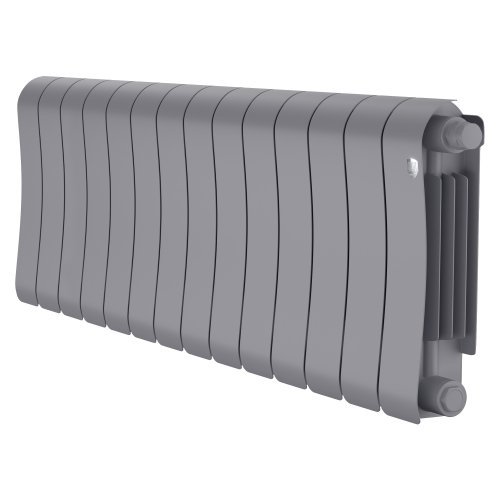 Радиатор биметаллический Royal Thermo Infinity 300 Silver Satin VR80 - 14 секц.
