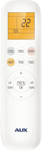 Настенный кондиционер AUX ASW-H18A4/QH-R1DI + AS-H18A4/QH-R1DI, белый