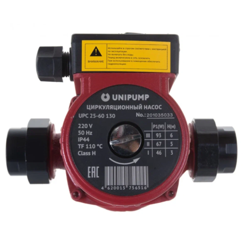Насос циркуляц. (отопл.) UNIPUMP UPС 25-40 130