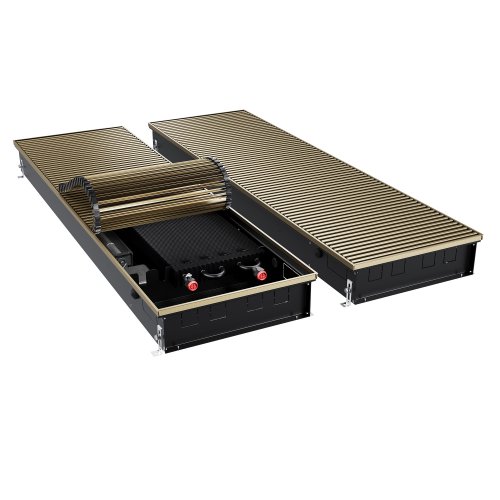 Конвектор внутрипольный Royal Thermo ATRIUM TURBO-110/400/2200-DG-U-AU